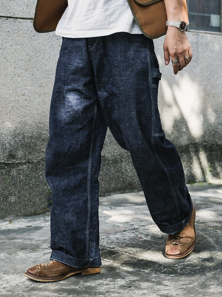 Bronson 1950s 12.5 Oz Selvedge Denim Carpenter Work Pants BOTTOMS 8 Bronson 1950s 12.5 Oz Selvedge Denim Carpenter Work Pants BOTTOMS