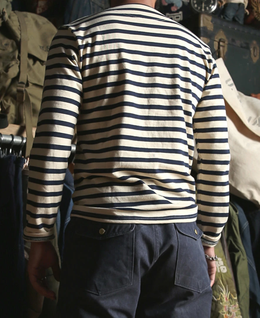 Bronson Breton Stripe Long Sleeve T-Shirt Back In Stock 7 Bronson Breton Stripe Long Sleeve T-Shirt Back In Stock