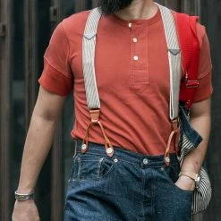 Bronson Vintage Short Sleeve Henley T-Shirt