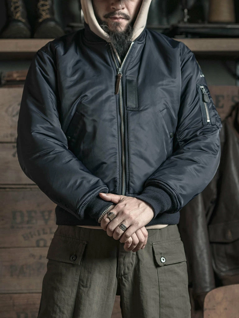 Bronson OUTERWEAR US Air Force Type B-15C MOD Flight Jacket 8 Bronson OUTERWEAR US Air Force Type B-15C MOD Flight Jacket