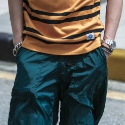 Non Stock Nylon Climber's Shorts - Green