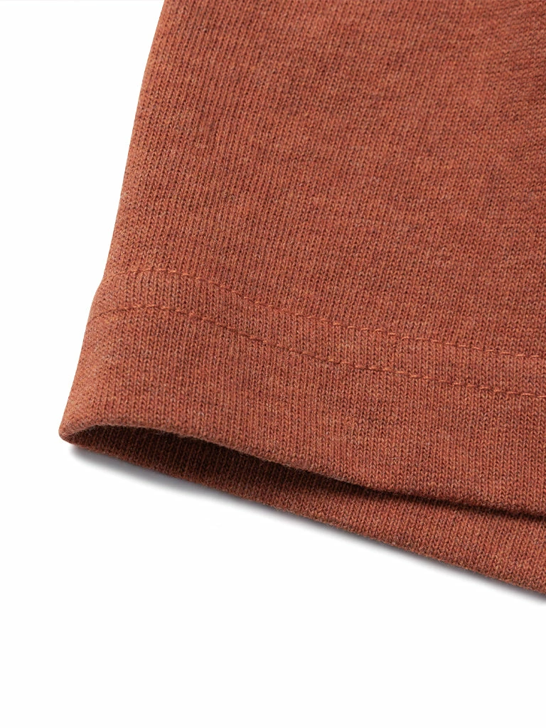 Non Stock 9 Oz US Cotton Tubular T-Shirt - Orange Red TOPS 9 Non Stock 9 Oz US Cotton Tubular T-Shirt - Orange Red TOPS