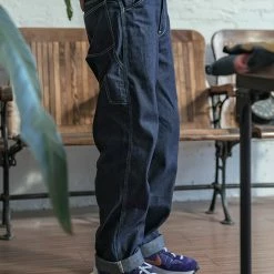 Non Stock Basic Worker Overall Pants BOTTOMS