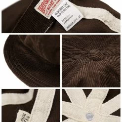 Bronson ACCESSORIES Retro Octagonal News Boy Cap