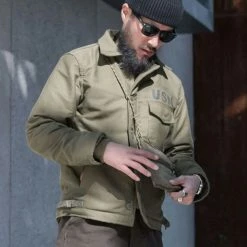 Bronson 1960s USN A-2 Deck Jacket