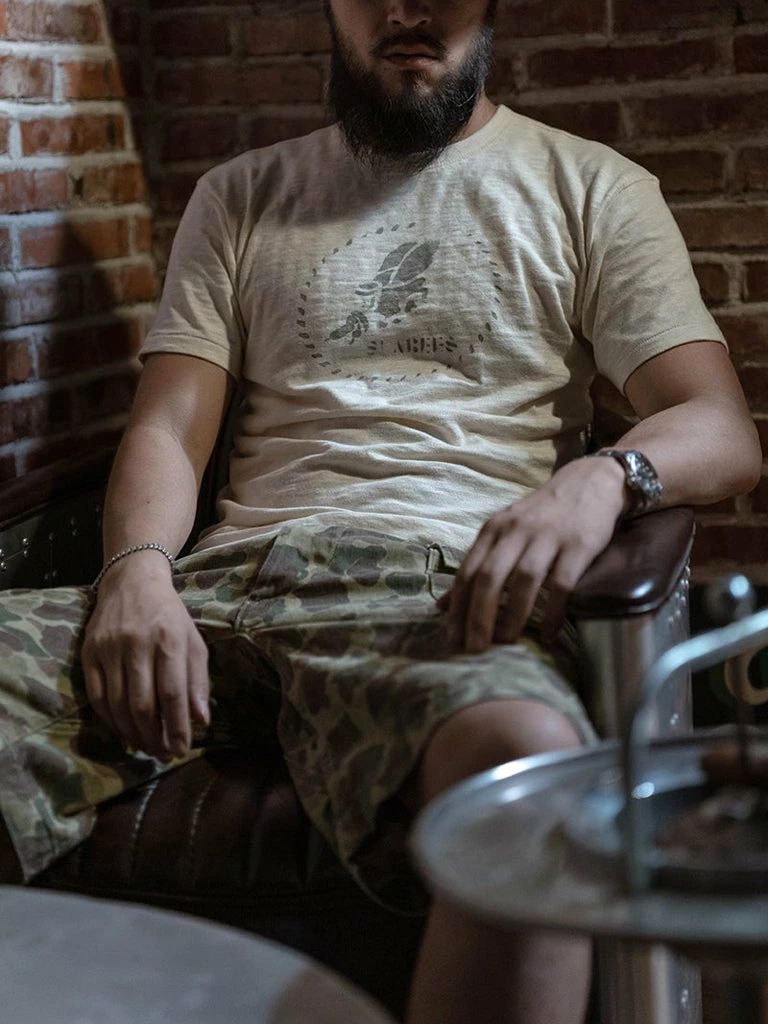 Bronson 1940s USN Seabees Slub Cotton Training T-Shirt 8 Bronson 1940s USN Seabees Slub Cotton Training T-Shirt