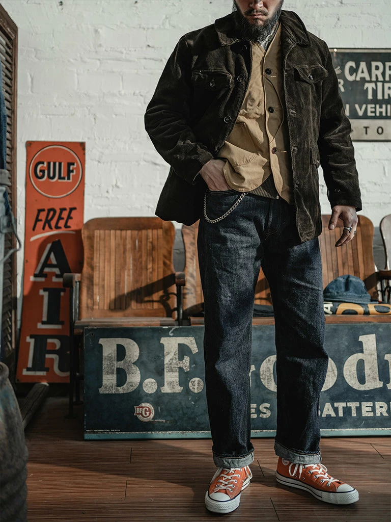 Bronson Lot 801XX 1950s Vintage Selvedge Denim Jeans BOTTOMS 9 Bronson Lot 801XX 1950s Vintage Selvedge Denim Jeans BOTTOMS