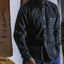 Bronson Lot 861 Wabash Wave Point Work Shirt