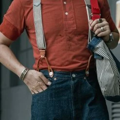 Bronson Vintage Short Sleeve Henley T-Shirt