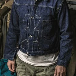 Bronson Lot 44806XX WWII Type 1 14 Oz Selvedge Denim Jacket OUTERWEAR 29 Bronson Lot 44806XX WWII Type 1 14 Oz Selvedge Denim Jacket OUTERWEAR