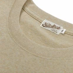 Non Stock 9 Oz US Cotton Tubular T-Shirt - Khaki 19 Non Stock 9 Oz US Cotton Tubular T-Shirt - Khaki