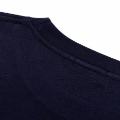 Non Stock 9 Oz US Cotton Tubular T-Shirt - Navy TOPS