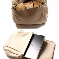 Bronson ACCESSORIES 1940s US Mail Canvas Messenger Bag