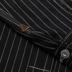 Bronson 1878 Wabash One Pocket Stripe Denim Jacket 39 Bronson 1878 Wabash One Pocket Stripe Denim Jacket