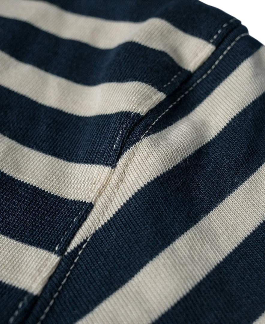 Bronson Breton Stripe T-Shirt - Navy/White 9 Bronson Breton Stripe T-Shirt - Navy/White