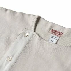 Bronson Long Sleeve T-Shirts 14 Oz Side Closing Henley T-Shirt - Apricot 21 Bronson Long Sleeve T-Shirts 14 Oz Side Closing Henley T-Shirt - Apricot