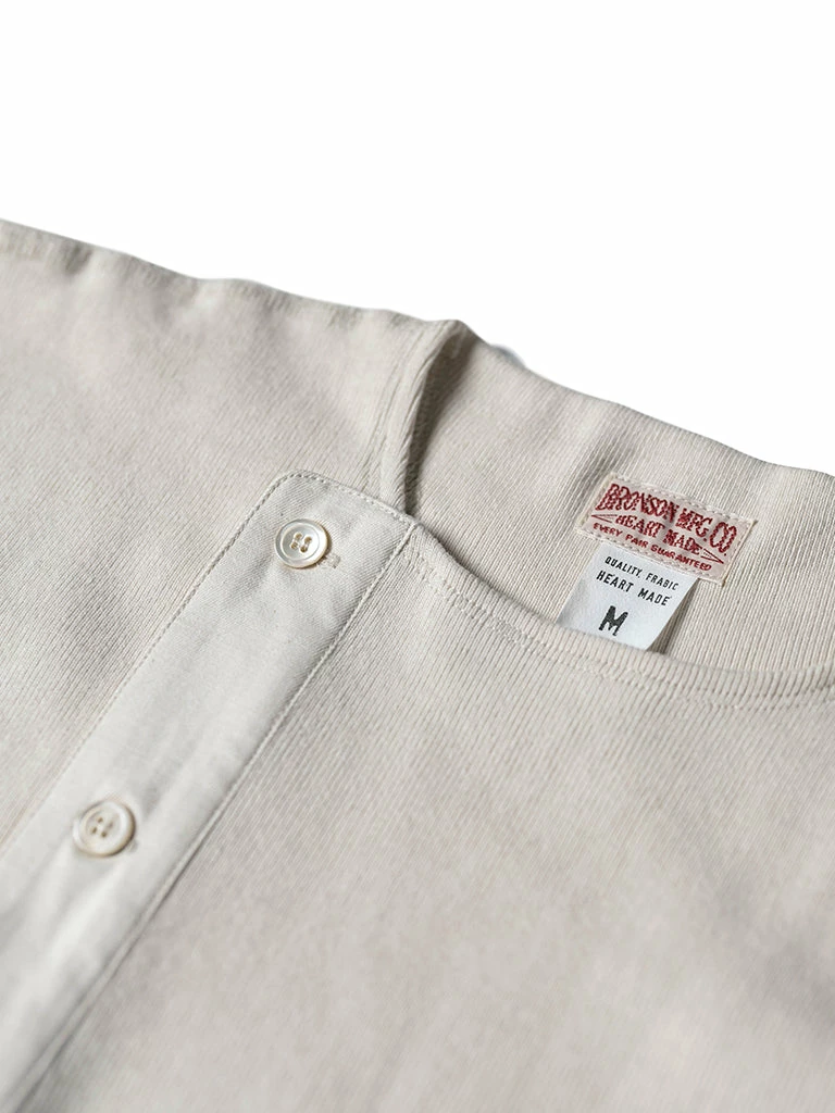 Bronson Long Sleeve T-Shirts 14 Oz Side Closing Henley T-Shirt - Apricot 9 Bronson Long Sleeve T-Shirts 14 Oz Side Closing Henley T-Shirt - Apricot