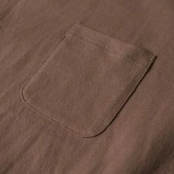 Non Stock NEW ARRIVALS 9.8 Oz Cotton Classic Pocket T-Shirt - Light Brown　
