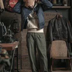 Bronson OUTERWEAR US Air Force Type B-15C MOD Flight Jacket 32 Bronson OUTERWEAR US Air Force Type B-15C MOD Flight Jacket