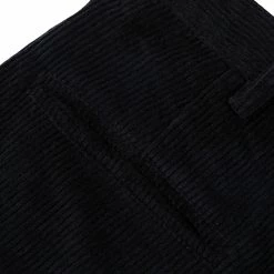 Non Stock BOTTOMS 12.5 Oz 8 Wale Corduroy Trousers - Black