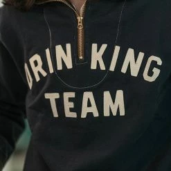 Bronson 1920s Drinking Team Motorcycle Racing Sweatshirt - Navy 22 Bronson 1920s Drinking Team Motorcycle Racing Sweatshirt - Navy