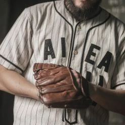 Bronson NEW ARRIVALS WWII Military Baseball Shirt - AIEA NH 21 Bronson NEW ARRIVALS WWII Military Baseball Shirt - AIEA NH