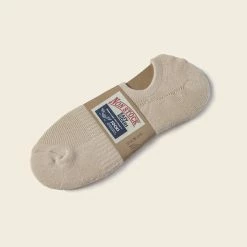 Non Stock Colored Cotton No Show Socks