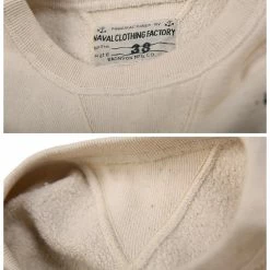 Bronson 1940s USN Anchor & Name Print Training Sweatshirt