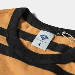 Non Stock 9.8 Oz IVY Style Striped T-Shirt - Yellow/Black