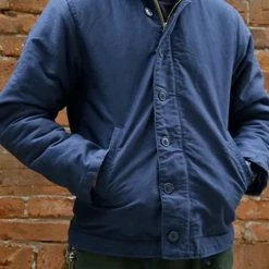 Non Stock 1940s US Navy N-1 Deck Jacket - Faux Fur Inner OUTERWEAR