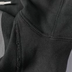 Non Stock TOPS 1970s USAFA 18 Oz Reverse Weave Hoodie - Black