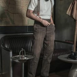 Bronson 11 Oz Vintage Ribbed Cotton Henley T-Shirt - White 15 Bronson 11 Oz Vintage Ribbed Cotton Henley T-Shirt - White