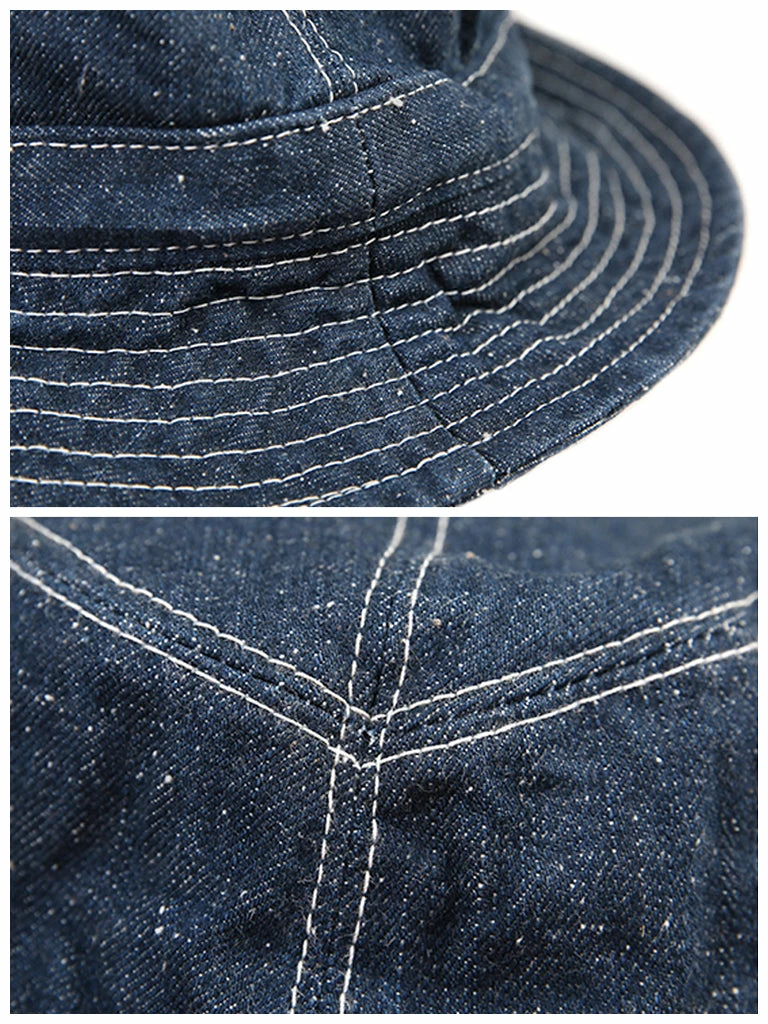 Bronson 12 Oz Selvedge Denim Bucket Hat ACCESSORIES 9 Bronson 12 Oz Selvedge Denim Bucket Hat ACCESSORIES