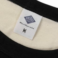 Non Stock Heavyweight Cotton Wide Striped T-Shirt - Black/White BEST SELLERS 16 Non Stock Heavyweight Cotton Wide Striped T-Shirt - Black/White BEST SELLERS