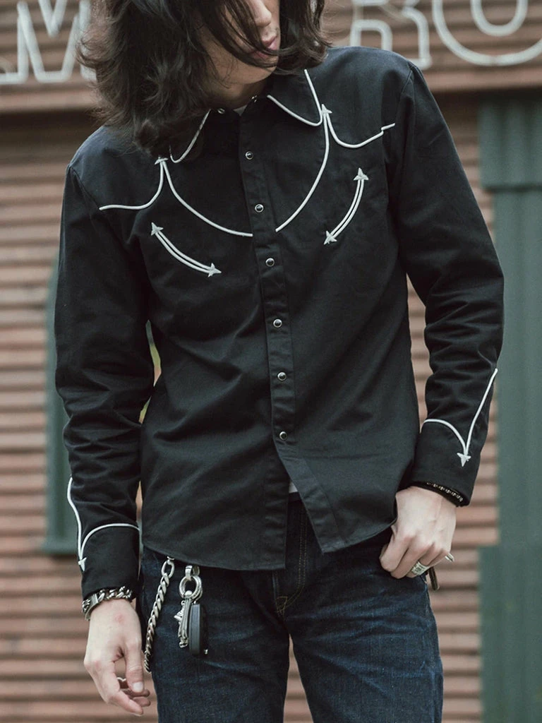 Bronson Old Time Western Shirt 9 Bronson Old Time Western Shirt