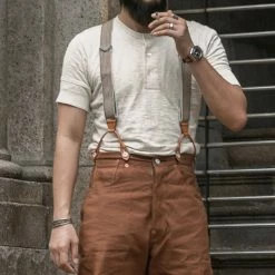 Bronson 1890s Slub Cotton Henley T-Shirt Back In Stock