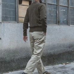 Bronson BOTTOMS 1950s US Army 14 Oz Officer Chino Trousers 27 Bronson BOTTOMS 1950s US Army 14 Oz Officer Chino Trousers