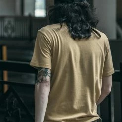 Non Stock Vintage Roosevelt Track Print Short Sleeve T-Shirt TOPS 24 Non Stock Vintage Roosevelt Track Print Short Sleeve T-Shirt TOPS