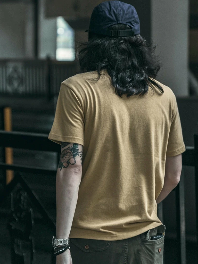 Non Stock Vintage Roosevelt Track Print Short Sleeve T-Shirt TOPS 9 Non Stock Vintage Roosevelt Track Print Short Sleeve T-Shirt TOPS