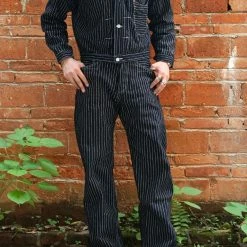 Bronson 1878 Wabash One Pocket Stripe Denim Jacket 30 Bronson 1878 Wabash One Pocket Stripe Denim Jacket