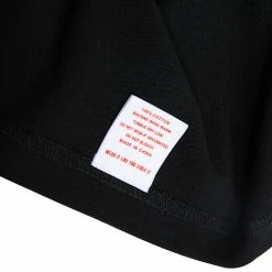 Non Stock TOPS 9 Oz US Cotton Tubular T-Shirt - Black