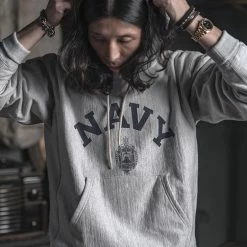 Bronson US Naval Academy Reverse Weave Hoodie