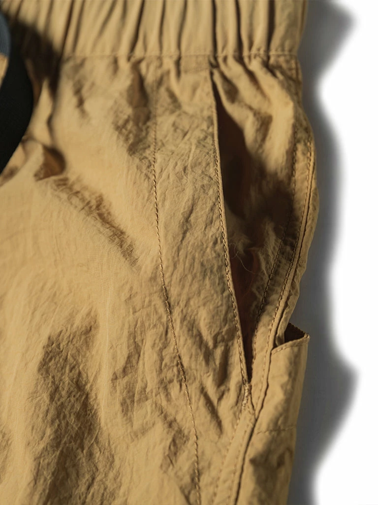 Non Stock Nylon Climber's Shorts - Yellow BOTTOMS 11 Non Stock Nylon Climber's Shorts - Yellow BOTTOMS