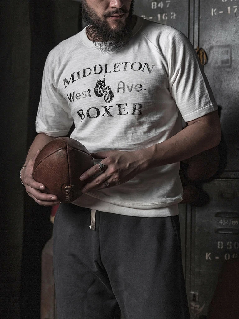 Bronson Back In Stock Heavy Duty Boxer Physical Training T-Shirt - White 8 Bronson Back In Stock Heavy Duty Boxer Physical Training T-Shirt - White