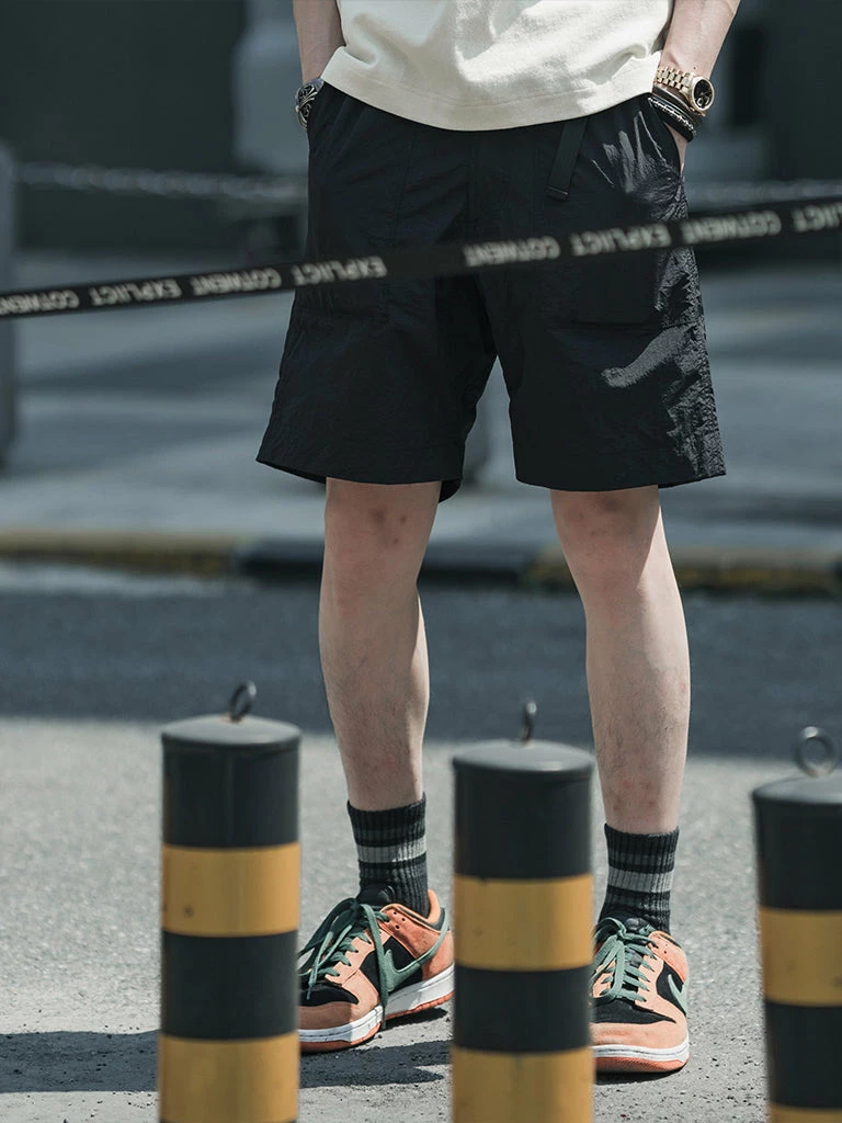 Non Stock NEW ARRIVALS Nylon Climber's Shorts - Black 6 Non Stock NEW ARRIVALS Nylon Climber's Shorts - Black