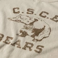 Non Stock Vintage C.S.C.E. Bears Print Raglan Sleeve T-Shirt TOPS