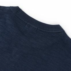Non Stock 10.5 Oz US Cotton Tubular Gusset T-Shirt - Indigo