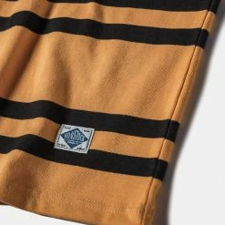 Non Stock 9.8 Oz IVY Style Striped T-Shirt - Yellow/Black
