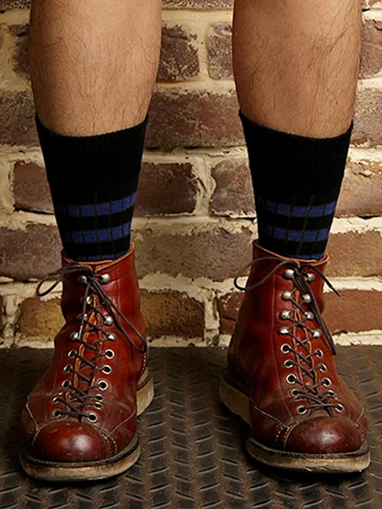 Non Stock BEST SELLERS Old School Prisoner Striped Cotton Socks 10 Non Stock BEST SELLERS Old School Prisoner Striped Cotton Socks