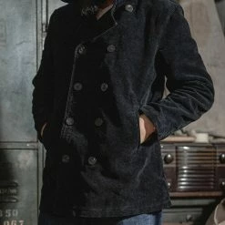 Bronson NEW ARRIVALS Lot 939 Heavyweight Corduroy Peacoat 24 Bronson NEW ARRIVALS Lot 939 Heavyweight Corduroy Peacoat